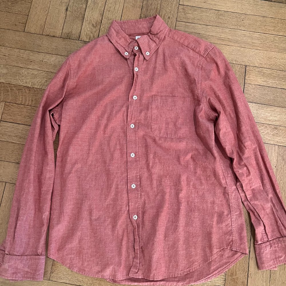 Steven Alan salmon red button down